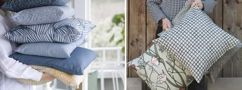 How to Stuff a Cushion Cover with a Feather Inner - Bolt of Cloth