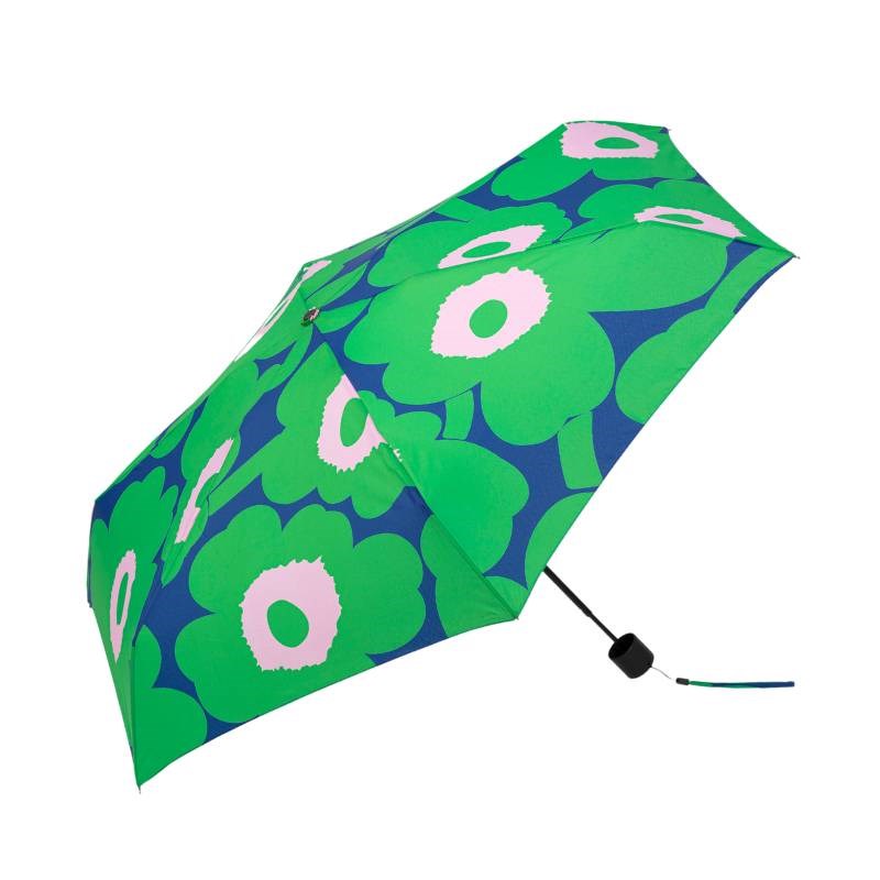 Mini Unikko Umbrella in green, blue, pink