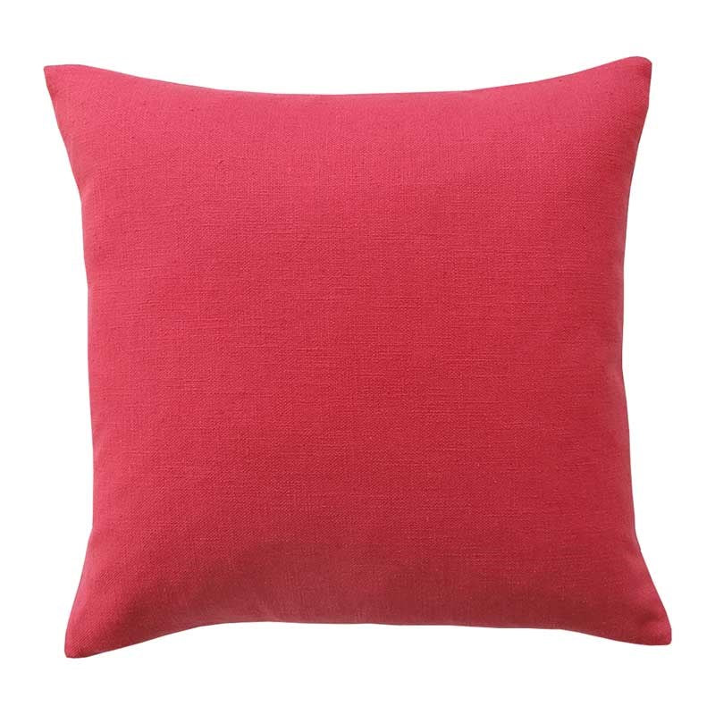Loire Cushion Cover 50cm in cranberry