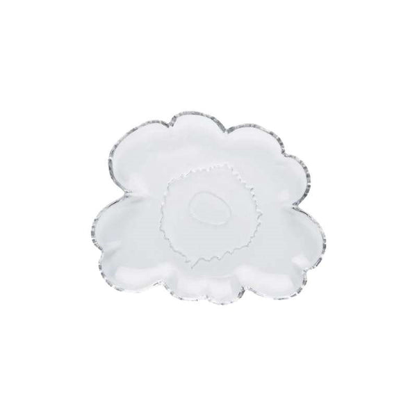 Unikko Glass Plate 20cm in clear - Bolt of Cloth