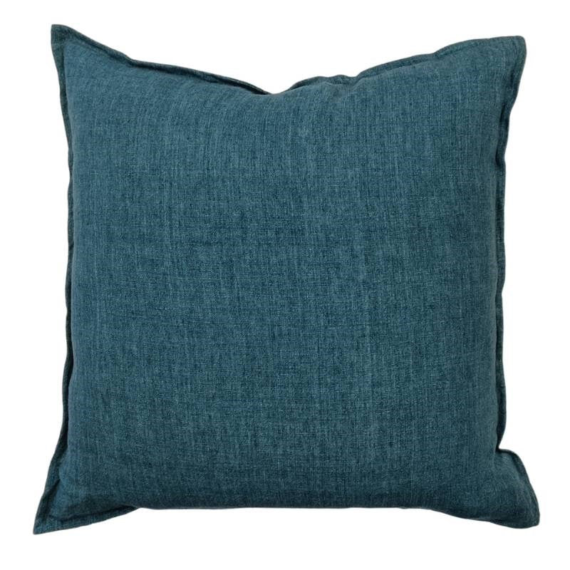 Sanctuary Linen Cushion Cover 55cm in emerald