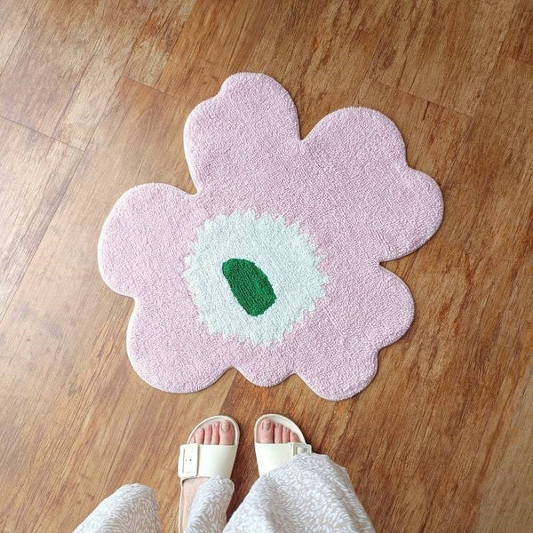 マリメッコ Unikko / bath mat 73x74cm Marimekko Unikko bath mat 73x74 cm – The Glass Box