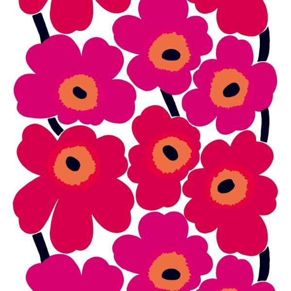 Marimekko_fabric_tile_Unikko_600_x_600 - NZ Bolt of Cloth