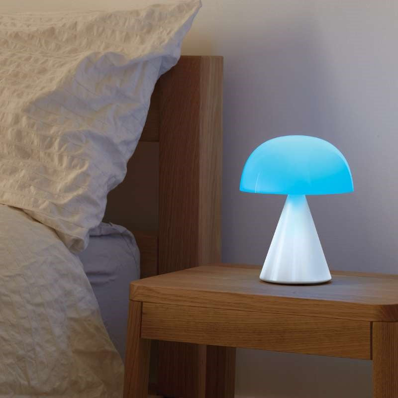 Lexon Mina L LED Lamp in glossy white