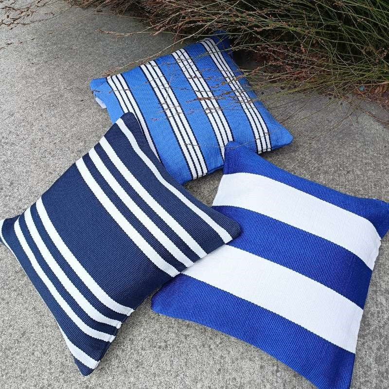 Hampton Outdoor Cushion Cover 50cm in navy