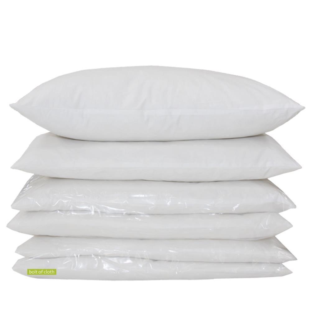 6 Pack of Feather Cushion Inners to fit 60x40cm Cover - Bolt of Cloth - Bolt of Cloth