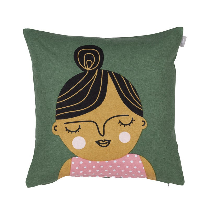 Esmeralda face Cushion Cover 47cm