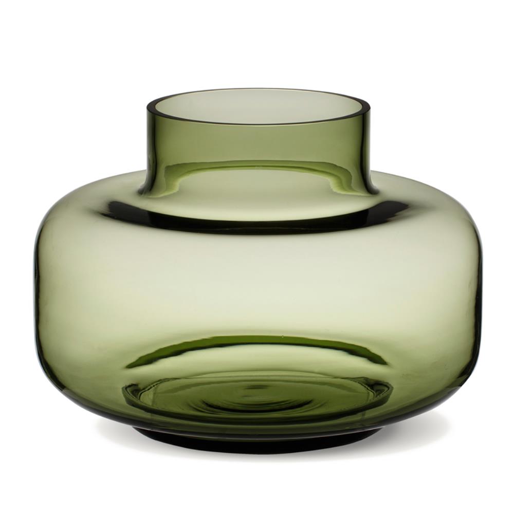 Urna Vase in olive