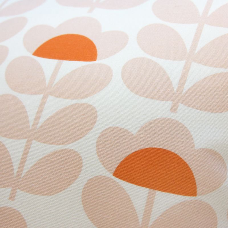 Sweet Pea 40cm Cushion Cover in orange and pink