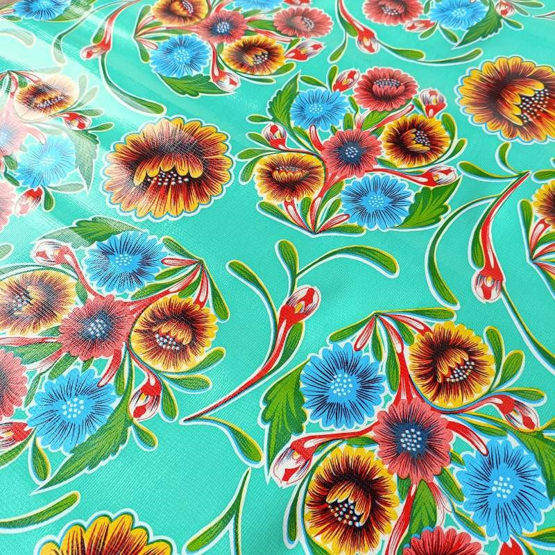 Florapola Oilcloth in mint