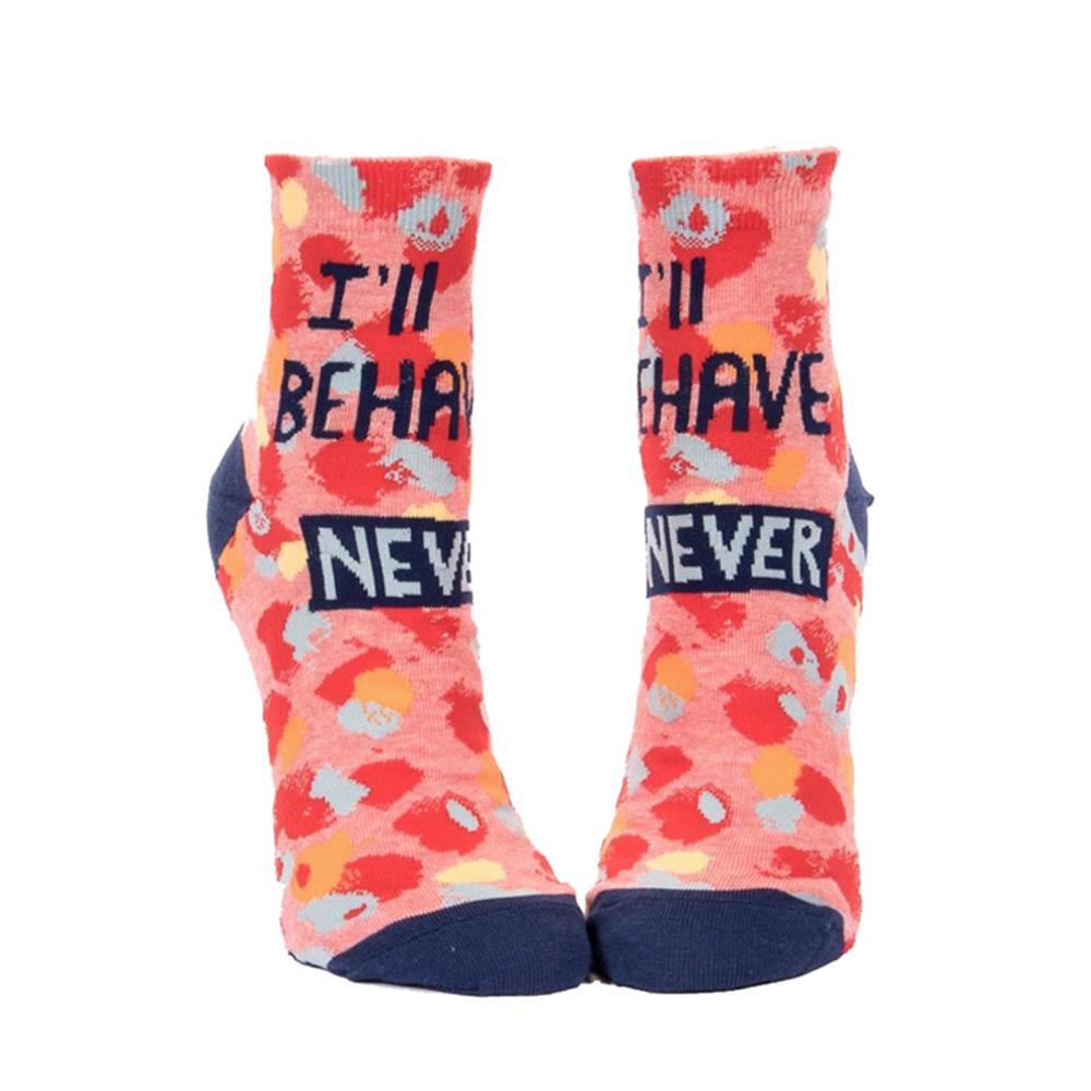 Ankle Socks - I'll Behave Never