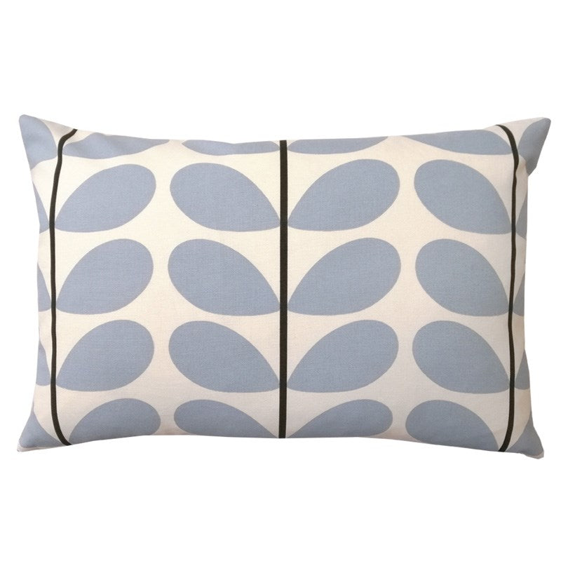 Two Stem Cushion Cover 60x40cm in powder blue