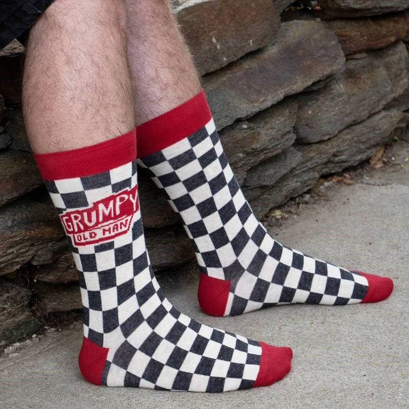 Men's Socks - Grumpy Old Man