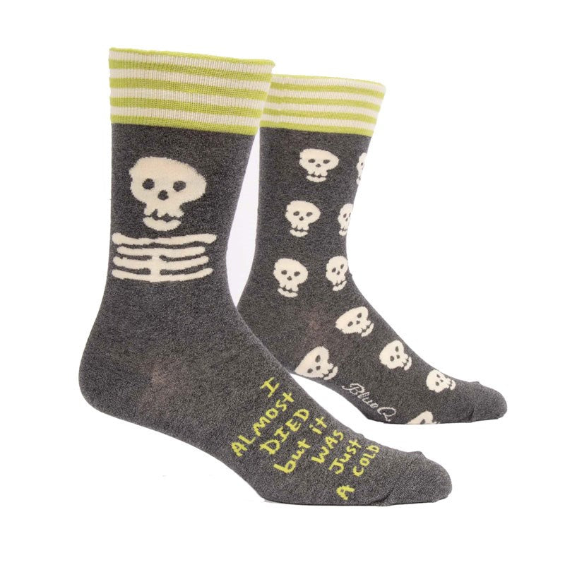 Men's Socks - I Almost Died
