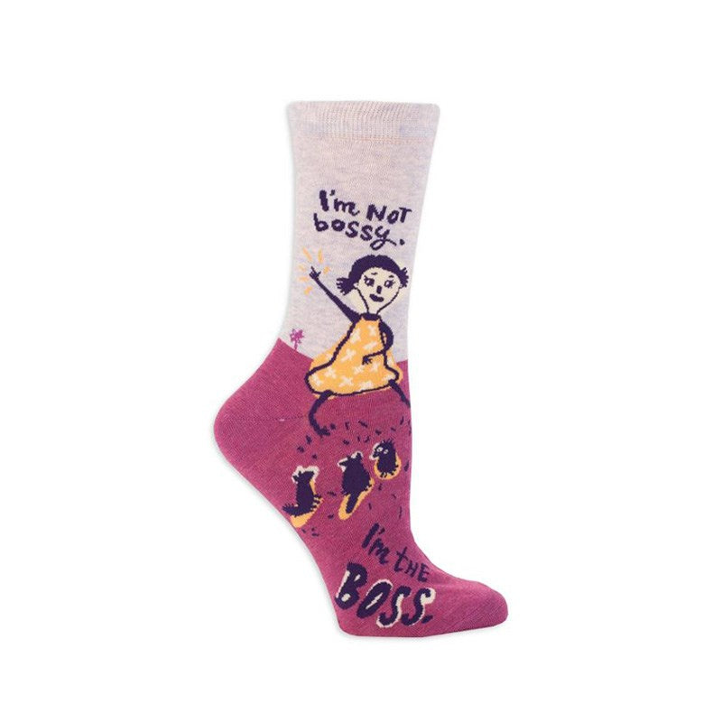 Ladies Socks - I'm Not Bossy