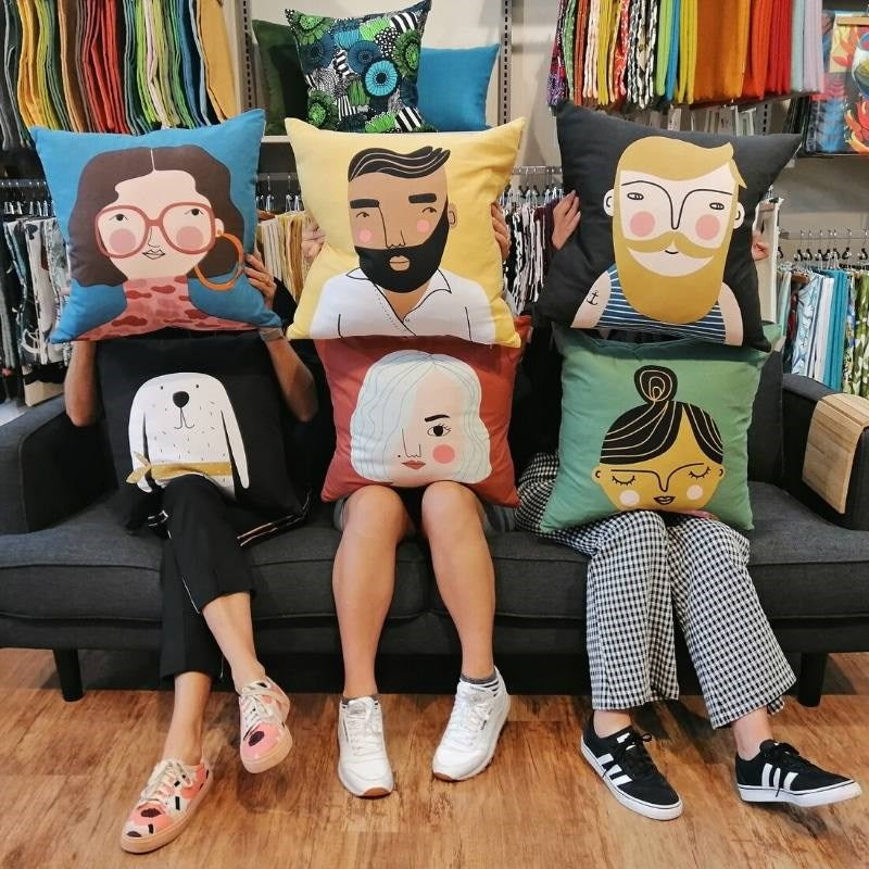 Nike Face Cushion Cover 47cm