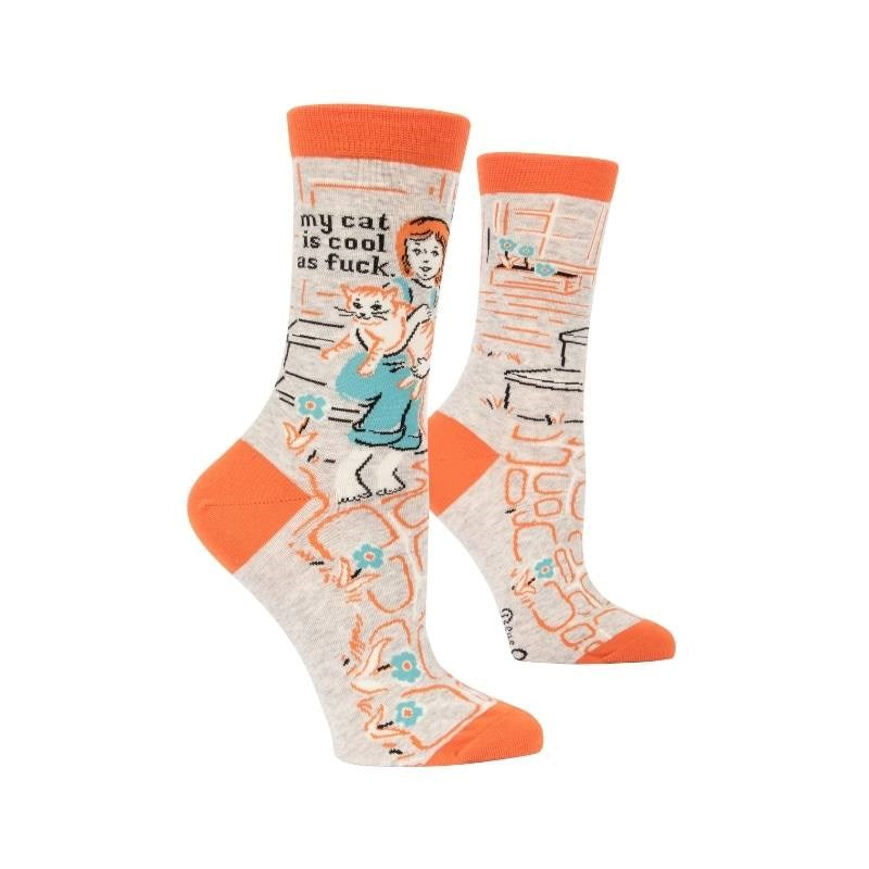 Ladies Socks - My Cat Is Cool