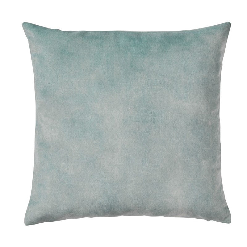 Ava Velvet Cushion Cover 50cm in powder