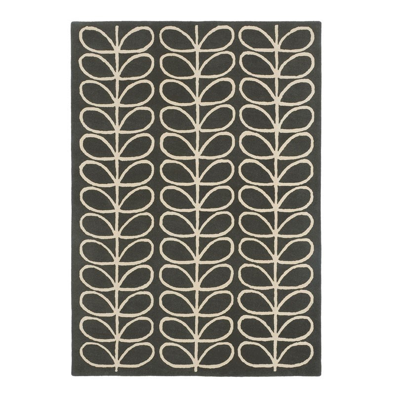 Linear Stem Rug in slate