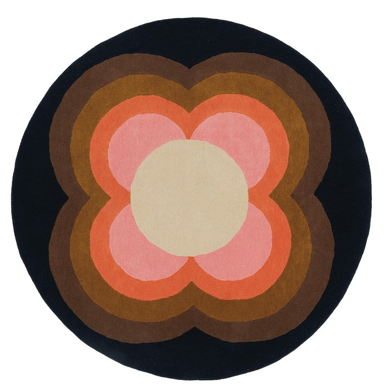 Sunflower Rug in pink