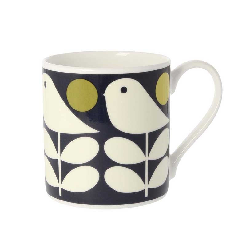 Early Bird Mug 350ml in dark navy