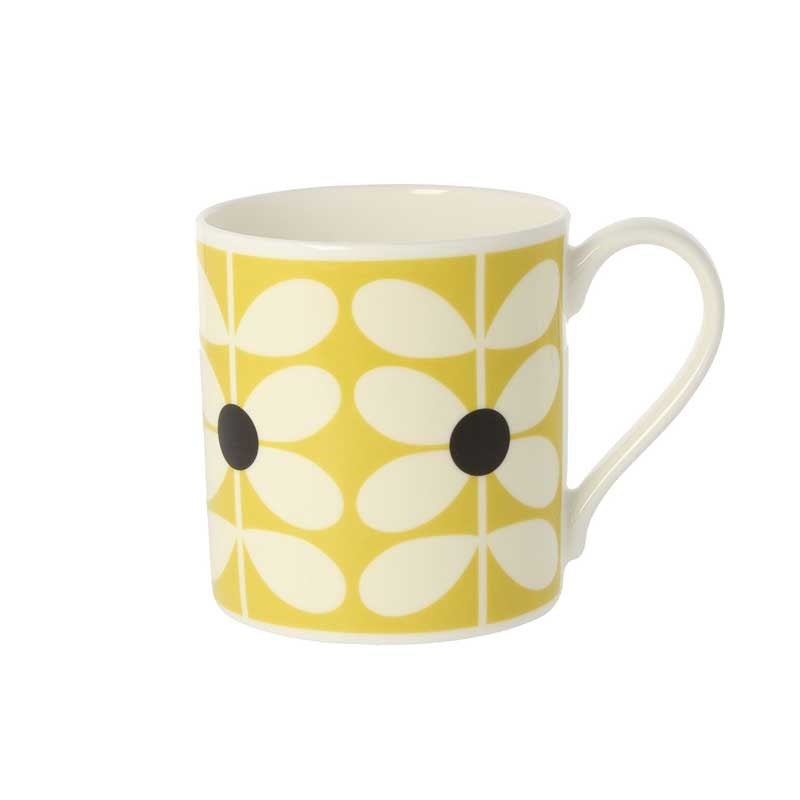 Sixties Stem Mug 300ml in ochre