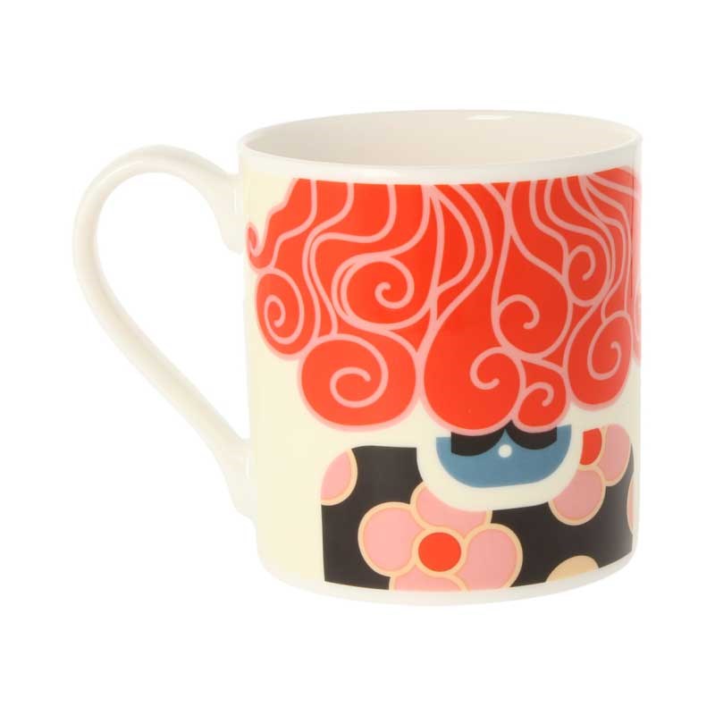 Dee Dee Mug 300ml in red