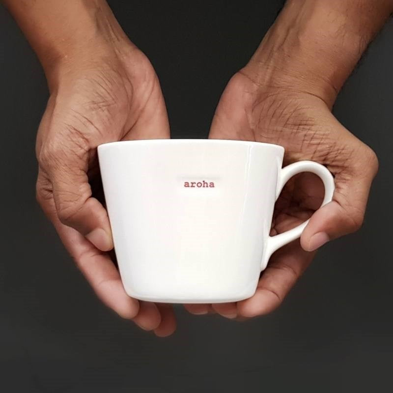 Aroha Bucket Mug 350ml