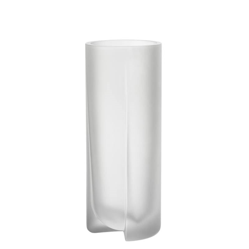 Kuru Vase in frosted clear