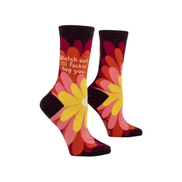 Ladies Socks - I'll Hug You - Bolt of Cloth