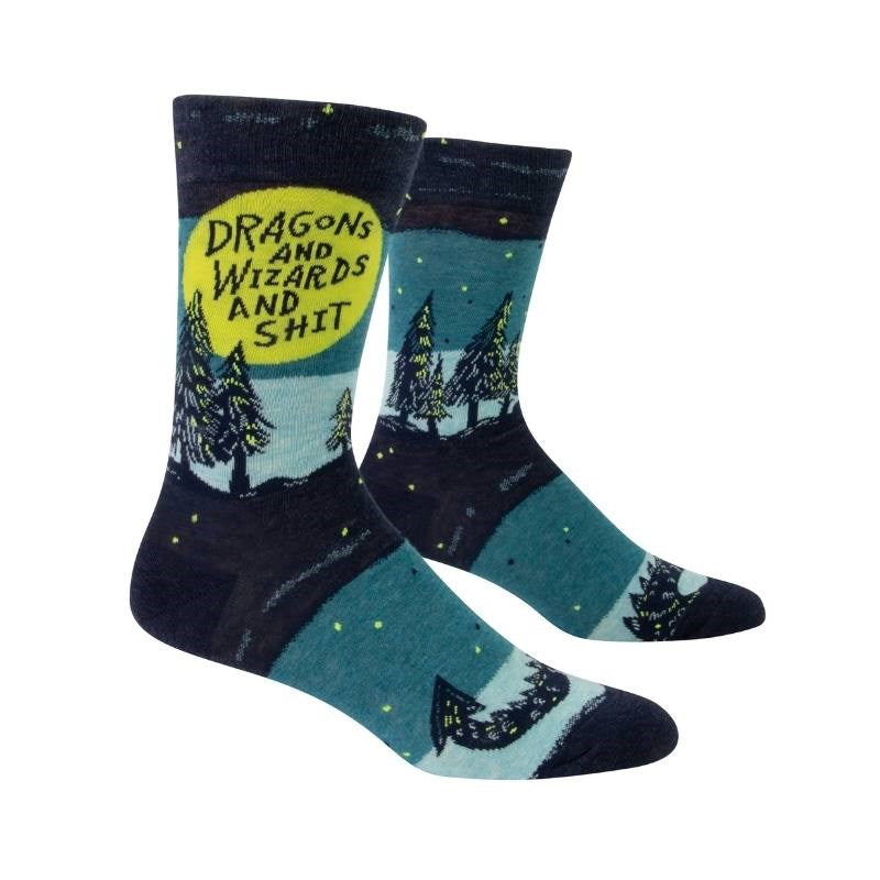 Men&#39;s Socks - Dragons &amp; Wizards