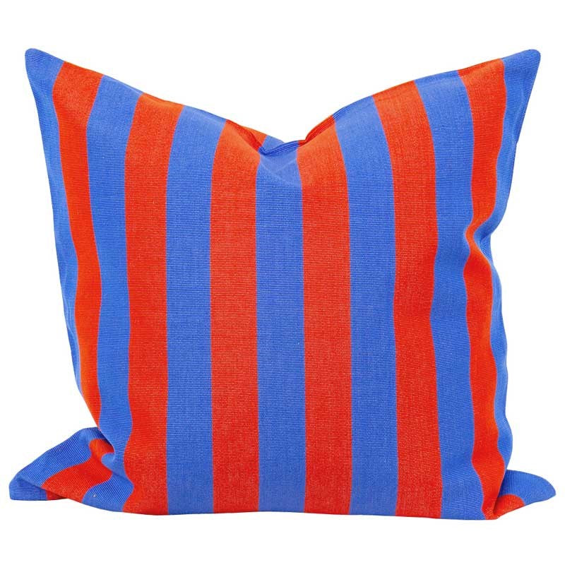 Emanuela Cushion Cover 50cm in blue, red