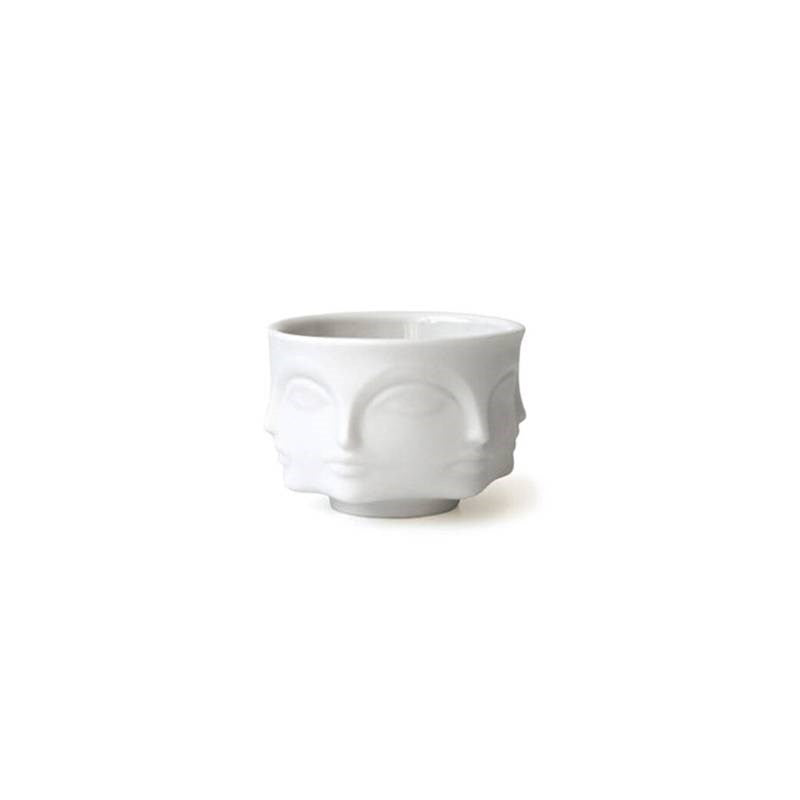 Muse Votive Candle Holder in white