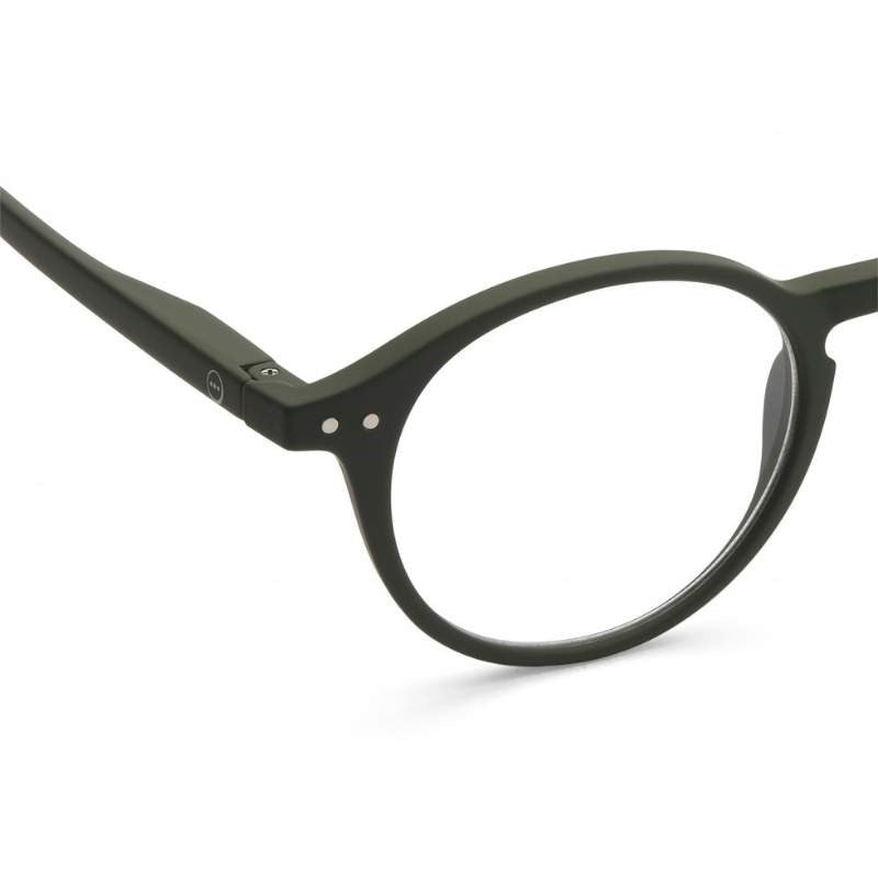 Reading Glasses Collection D in khaki green