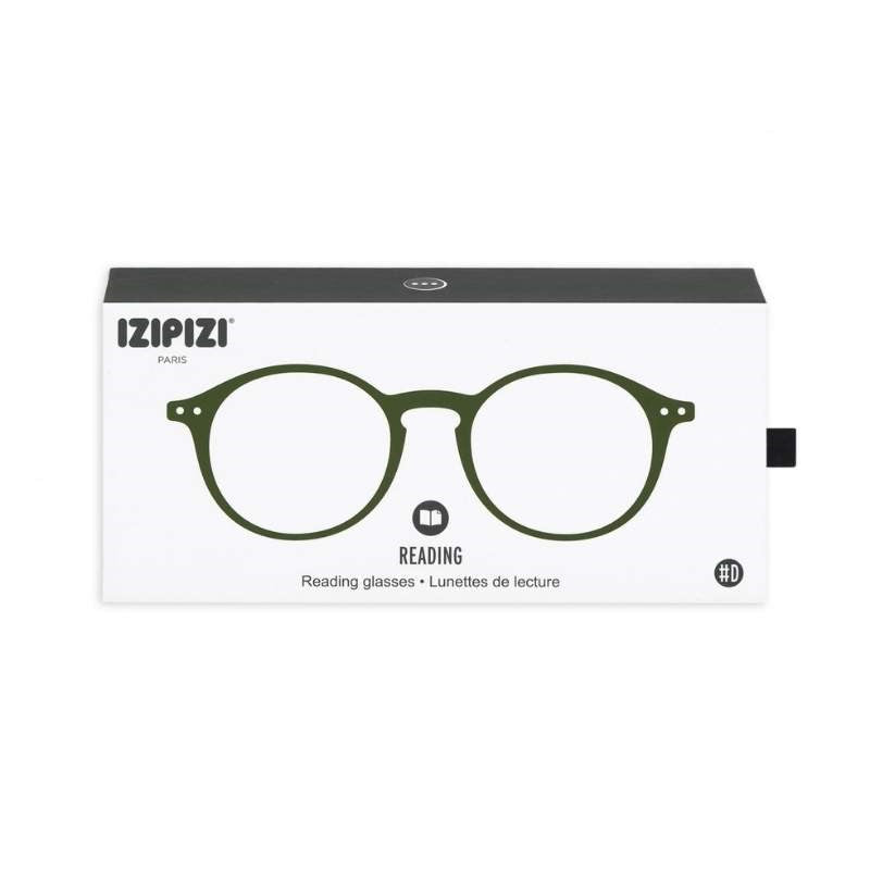 Reading Glasses Collection D in khaki green