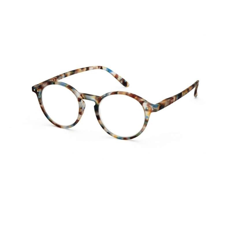 Reading Glasses Collection D in blue tortoise