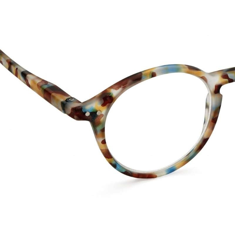 Reading Glasses Collection D in blue tortoise