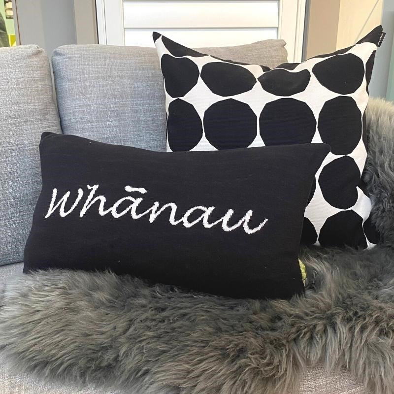 Whanau Knit Cushion Cover 50x30cm