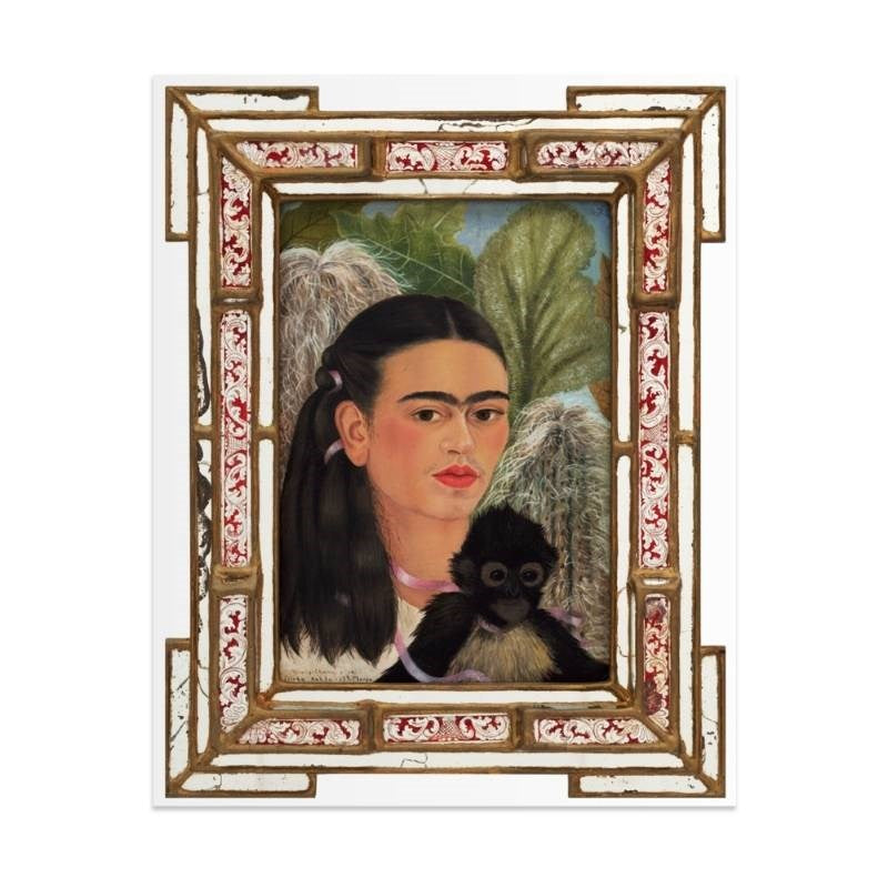 Moma Frida Kahlo Shaped 884 Piece Puzzle