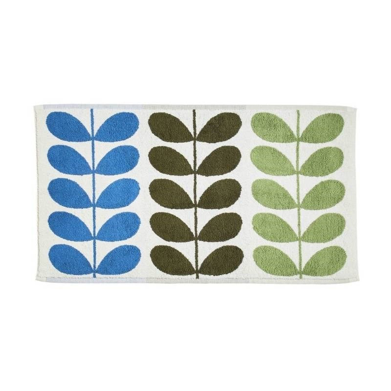 Trio Stem Bath Mat in riviera