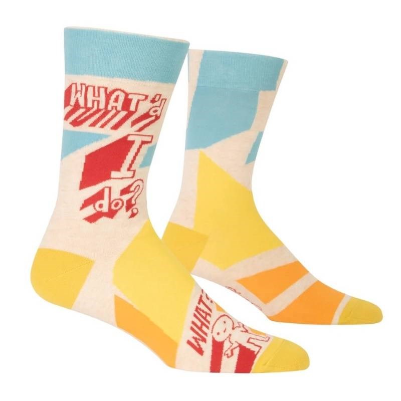 Men's Socks - What'd I Do?
