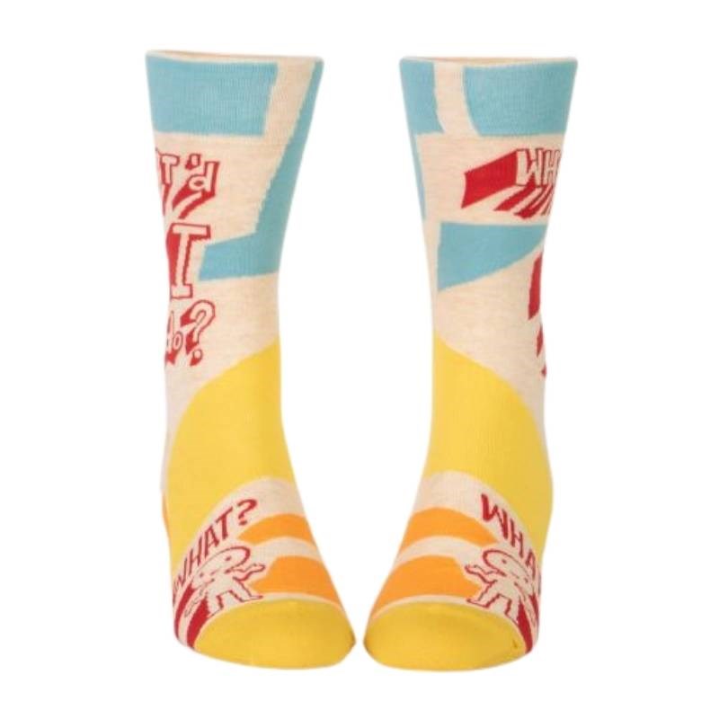 Men's Socks - What'd I Do?