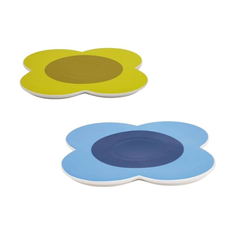 Atomic Flower Ceramic Trivets - set of 2