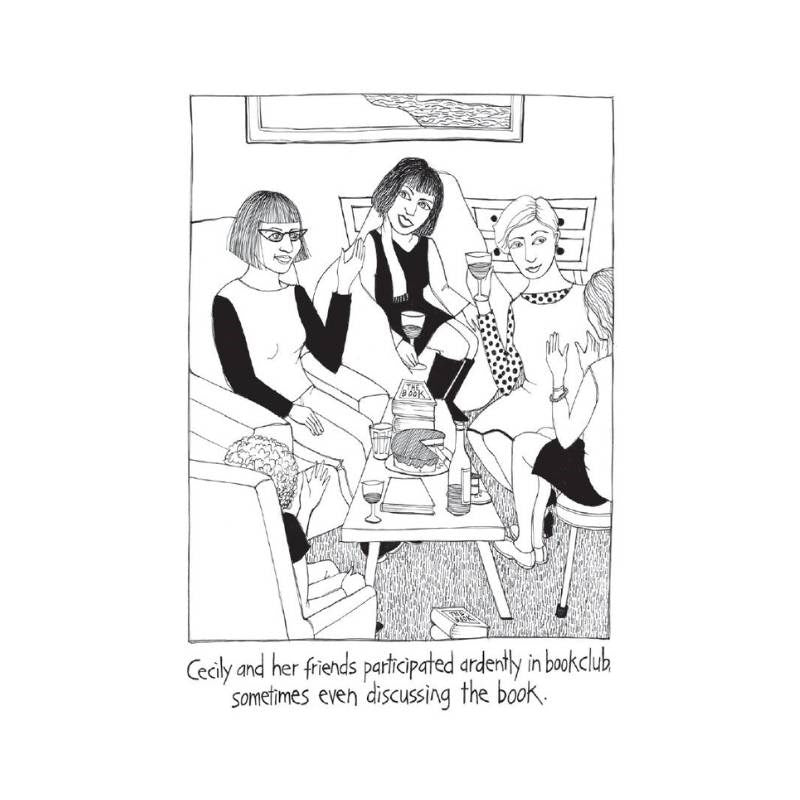 Cecily - Bookclub Tea Towel