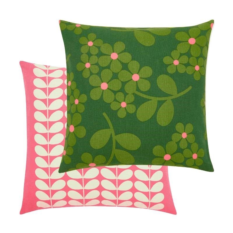 Wisteria Cushion 45cm in green