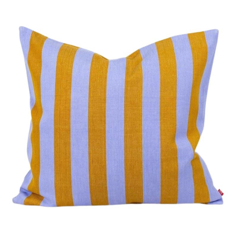 Emanuela Cushion Cover 50cm in mustard, light lilac