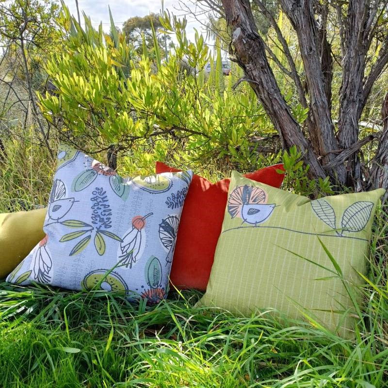 Fantail on a Branch Cushion Cover 43cm