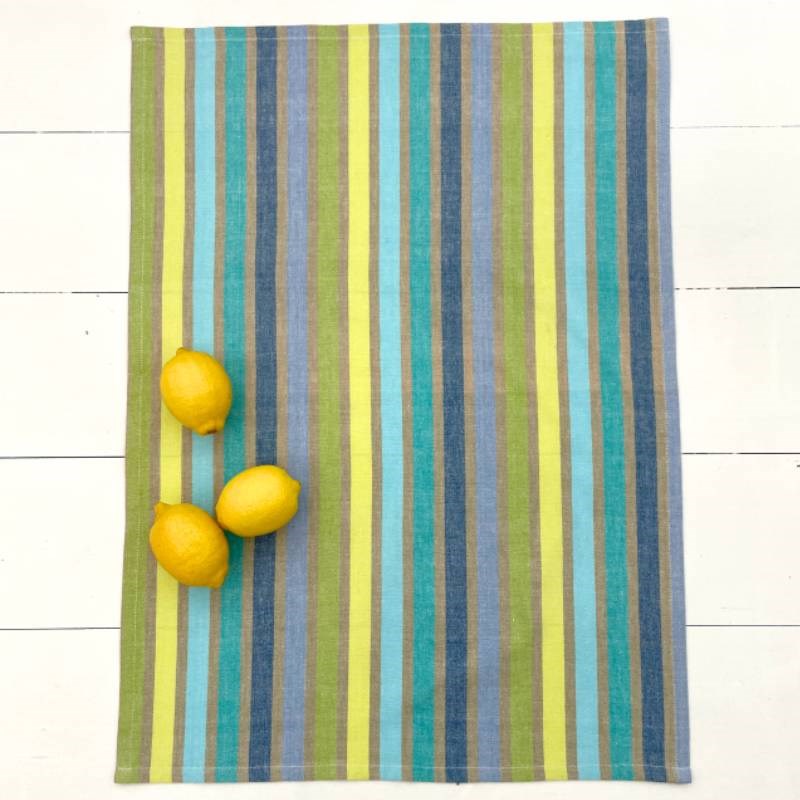 Joffa Citrus Stripe Tea Towel