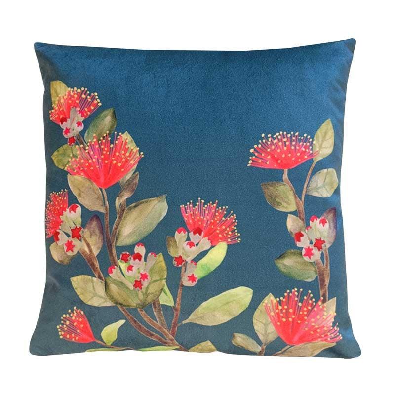 Pohutukawa Velvet Cushion Cover 43cm