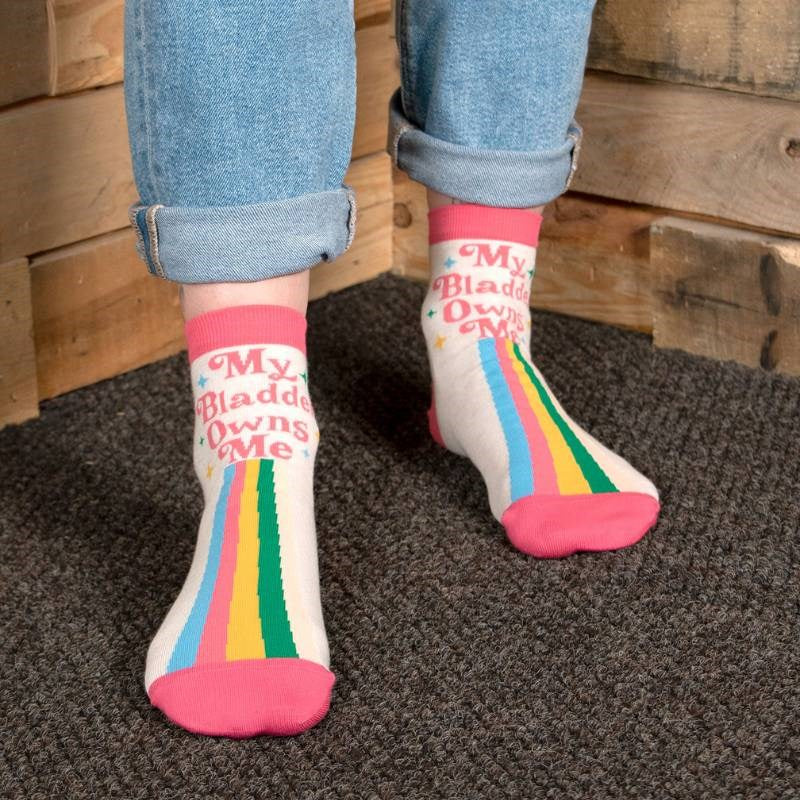 Ankle Socks - My Bladder Owns Me
